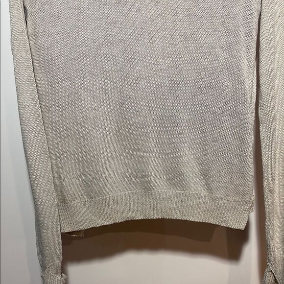 Poof! Cream and Red Crew Neck Sweater with Patriotic Design - Picture 7 of 8